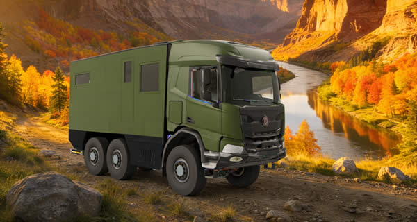 TATREX 6x6 8200L overland camper
