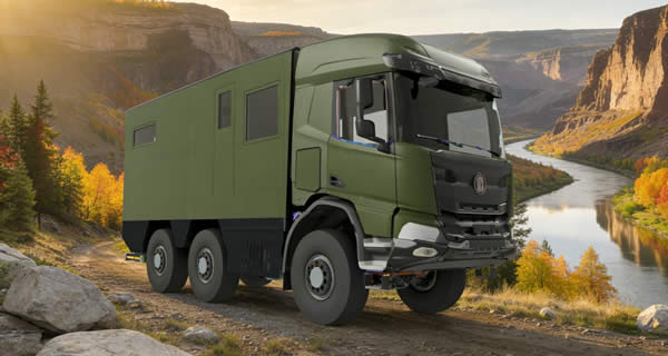 TATREX 6x6 8600L offroad camper
