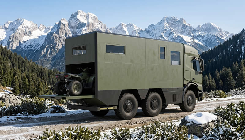 ​Quad garage tatrex offroad camper