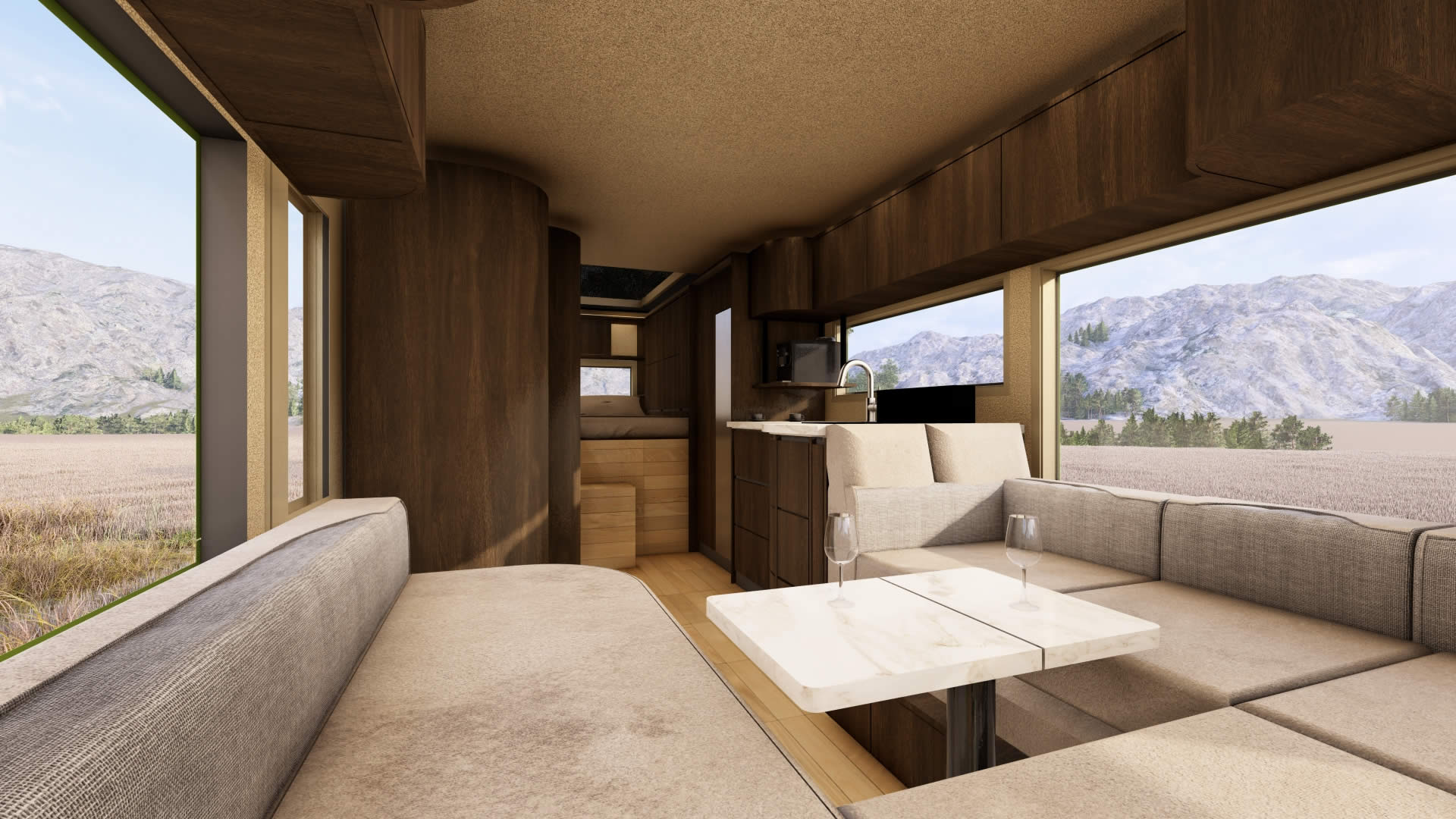 tatra phoenix luxury camper zitgedeelte
