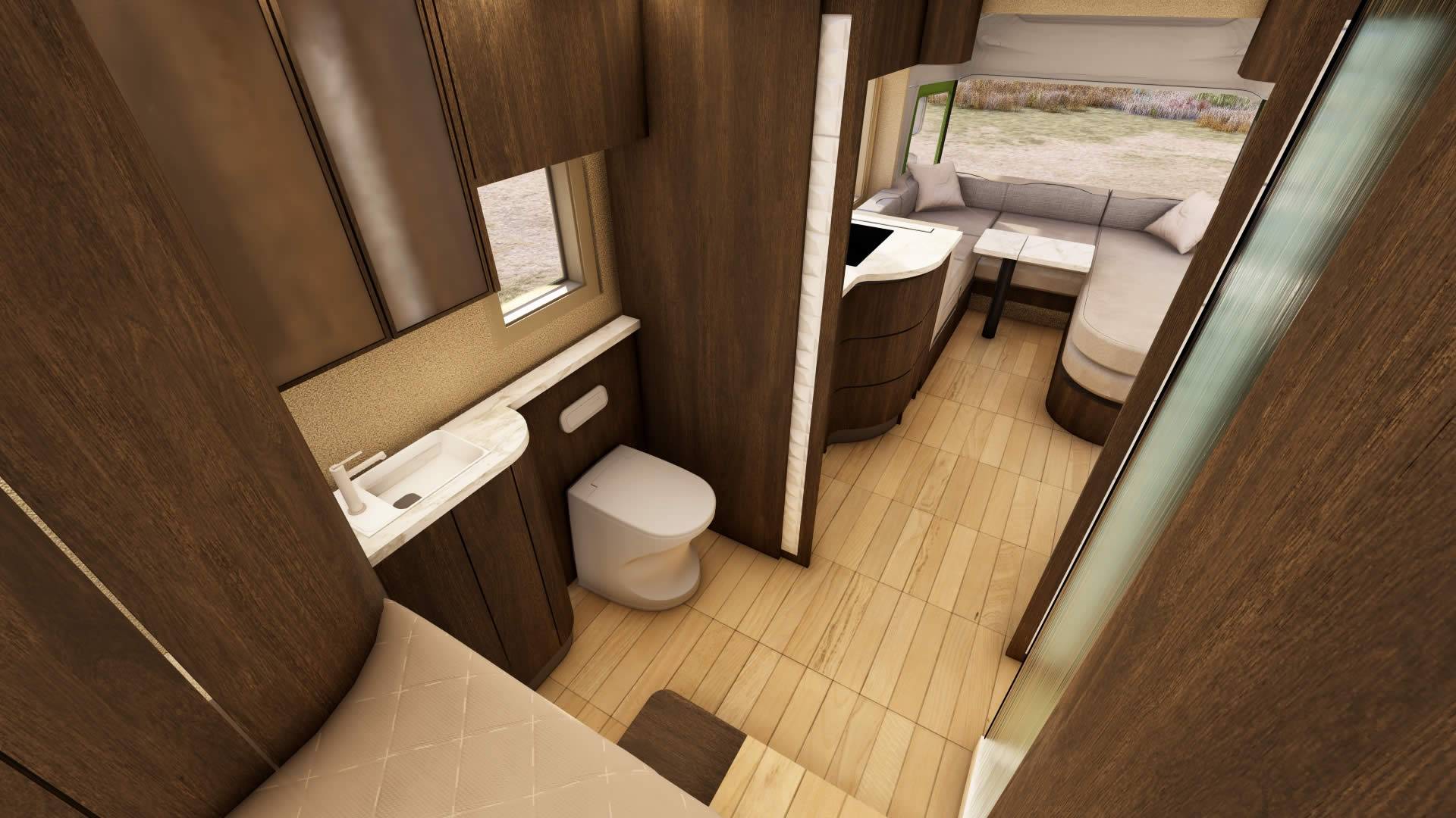 Tatrex ruime en luxe offroad camper
