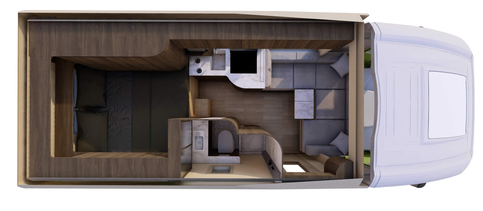 ​​Tatrex 7400L ​Plattegrond