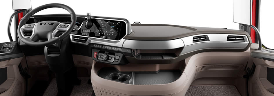 DAF daf overlander infotainment met navigatie